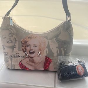 Marilyn Monroe Handbag and Coin Purse 💋 Tags Attached